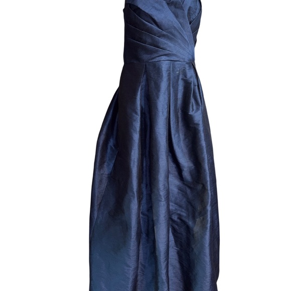 Lulakate Blue Sweetheart me line floor length gown size 8 - Picture 3 of 13